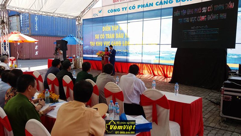 Lễ Diễn Tập Ứng Phó Sự Cố Tràn Dầu Tại Cảng Long Bình Tân. Hình 4