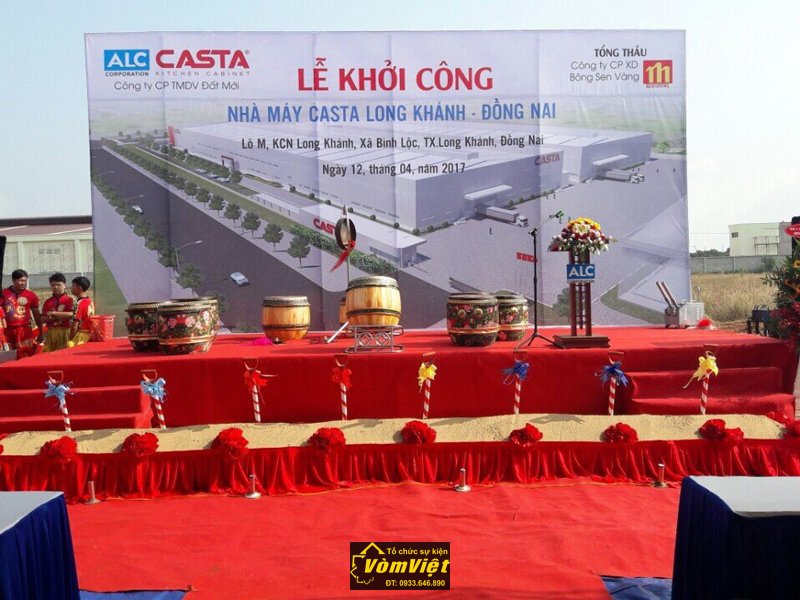 Lễ Khởi Công Xây Dựng Nhà Máy Casta KCN Long Khánh - Đồng Nai Hình 3 Lễ Khởi Công Xây Dựng Nhà Máy Casta KCN Long Khánh - Đồng Nai Hình 3