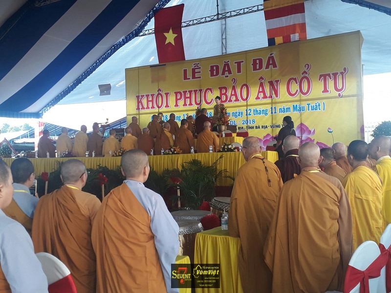 Lễ Đặt Đá Khôi Phục Chùa Bảo Ân Cổ Tự - Hình 10 Lễ Đặt Đá Khôi Phục Chùa Bảo Ân Cổ Tự - Hình 10