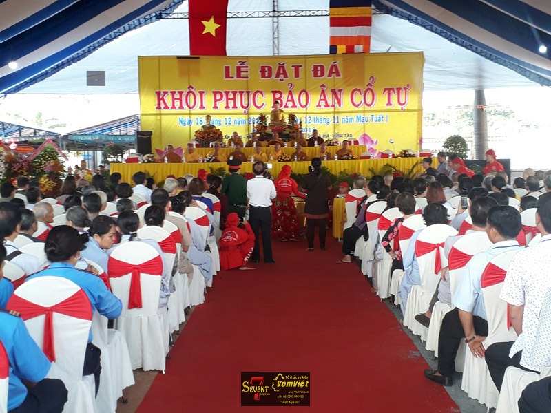 Lễ Đặt Đá Khôi Phục Chùa Bảo Ân Cổ Tự - Hình 9 Lễ Đặt Đá Khôi Phục Chùa Bảo Ân Cổ Tự - Hình 9