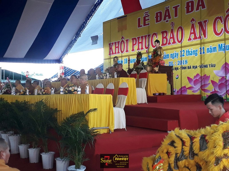 Lễ Đặt Đá Khôi Phục Chùa Bảo Ân Cổ Tự - Hình 12 Lễ Đặt Đá Khôi Phục Chùa Bảo Ân Cổ Tự - Hình 12